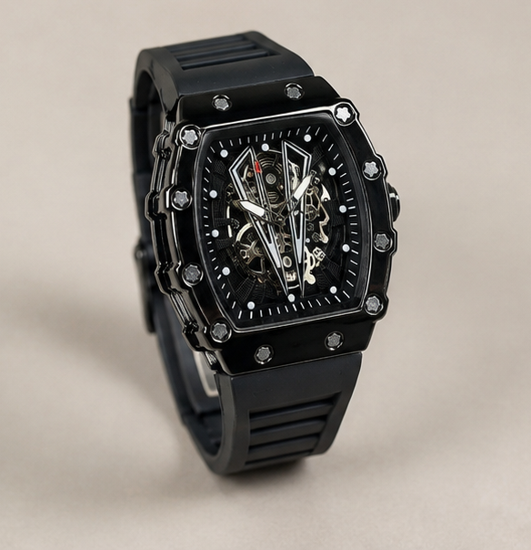 Black Richard Style Watch